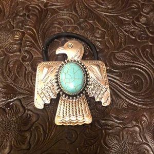 Concho pony tail holder